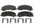 Raybestos MGD1159CH Disc Brake Pad Set - Front