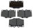 Raybestos MGD137M Disc Brake Pad Set - Front