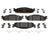 Raybestos MGD1508CH Disc Brake Pad Set - Front