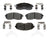 Raybestos MGD653CH Disc Brake Pad Set - Front