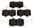 Raybestos MGD976MH Disc Brake Pad Set - Front