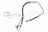 Sunsong 2204357 Brake Hydraulic Hose - Rear Left