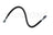 Sunsong 2204601 Brake Hydraulic Hose - Rear Center