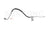 Sunsong 2204718 Brake Hydraulic Hose - Rear Left
