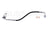 Sunsong 2206369 Brake Hydraulic Hose - Rear Left