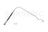 Sunsong 2206420 Brake Hydraulic Hose - Rear Left Outer