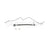 Sunsong 2207657 Brake Hydraulic Hose - Rear Left Outer