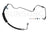 Sunsong 3401124 Power Steering Pressure Line Hose Assembly - Pump To Rack