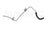 Sunsong 3401186 Power Steering Return Line Hose Assembly - Intermediate Pipe