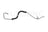Sunsong 3401192 Power Steering Return Line Hose Assembly - From Gear