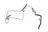 Sunsong 3401216 Power Steering Return Line Hose Assembly - To Reservoir