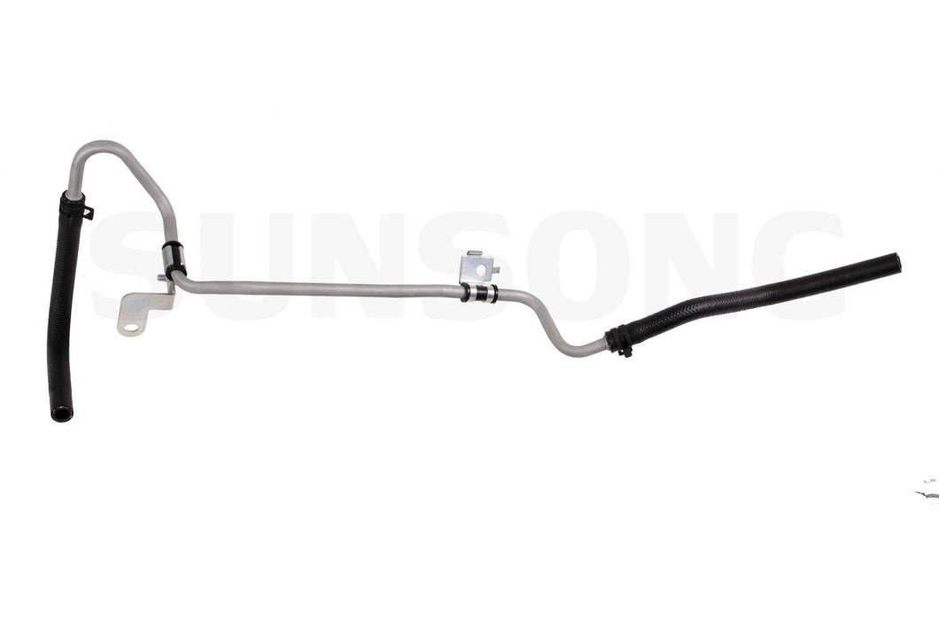 Sunsong 3401220 Power Steering Return Line Hose Assembly - Gear To Cooler