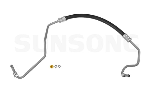 Sunsong 3401284 Power Steering Pressure Line Hose Assembly - Pump To Hydroboost