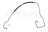 Sunsong 3401341 Power Steering Pressure Line Hose Assembly - To Gear