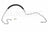 Sunsong 3401374 Power Steering Pressure Line Hose Assembly - Hydroboost To Gear