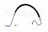 Sunsong 3401387 Power Steering Pressure Line Hose Assembly