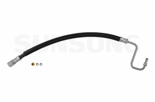 Sunsong 3401396 Power Steering Pressure Line Hose Assembly - Pump To Hydroboost