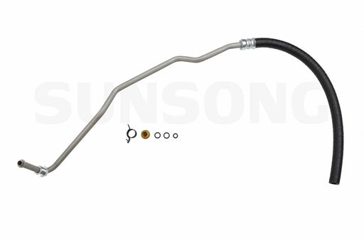 Sunsong 3401452 Power Steering Return Line Hose Assembly - Gear To Cooler