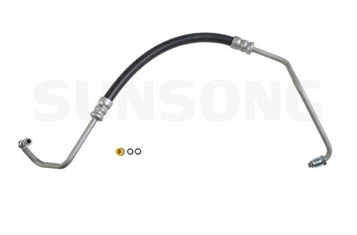 Sunsong 3401455 Power Steering Pressure Line Hose Assembly - Pump To Hydroboost