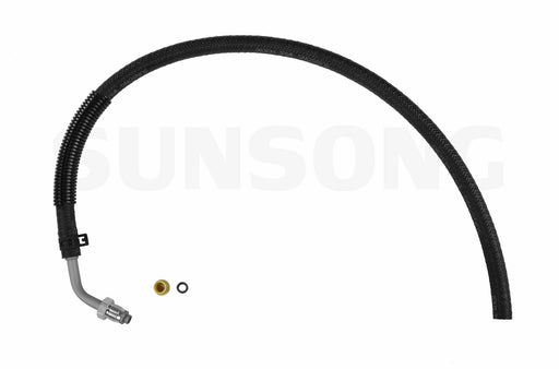 Sunsong 3401510 Power Steering Return Line Hose Assembly - From Gear