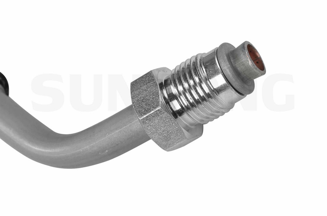 Sunsong 3401510 Power Steering Return Line Hose Assembly - From Gear