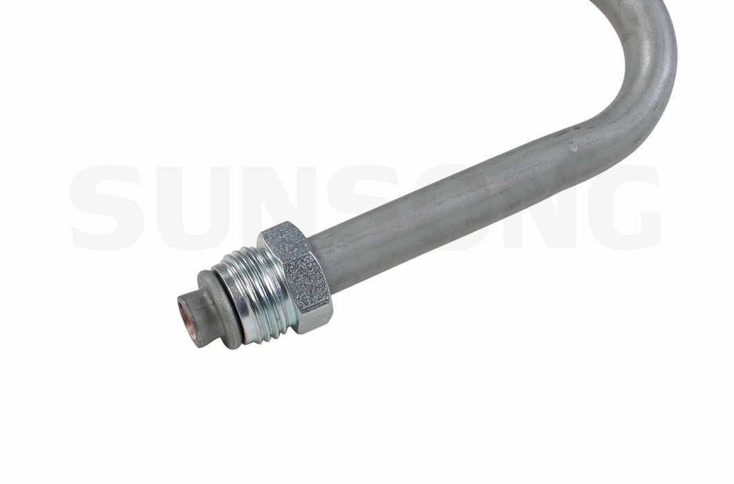 Sunsong 3401543 Power Steering Pressure Line Hose Assembly - Hydroboost To Gear