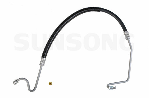 Sunsong 3401648 Power Steering Pressure Line Hose Assembly - Hydroboost To Gear
