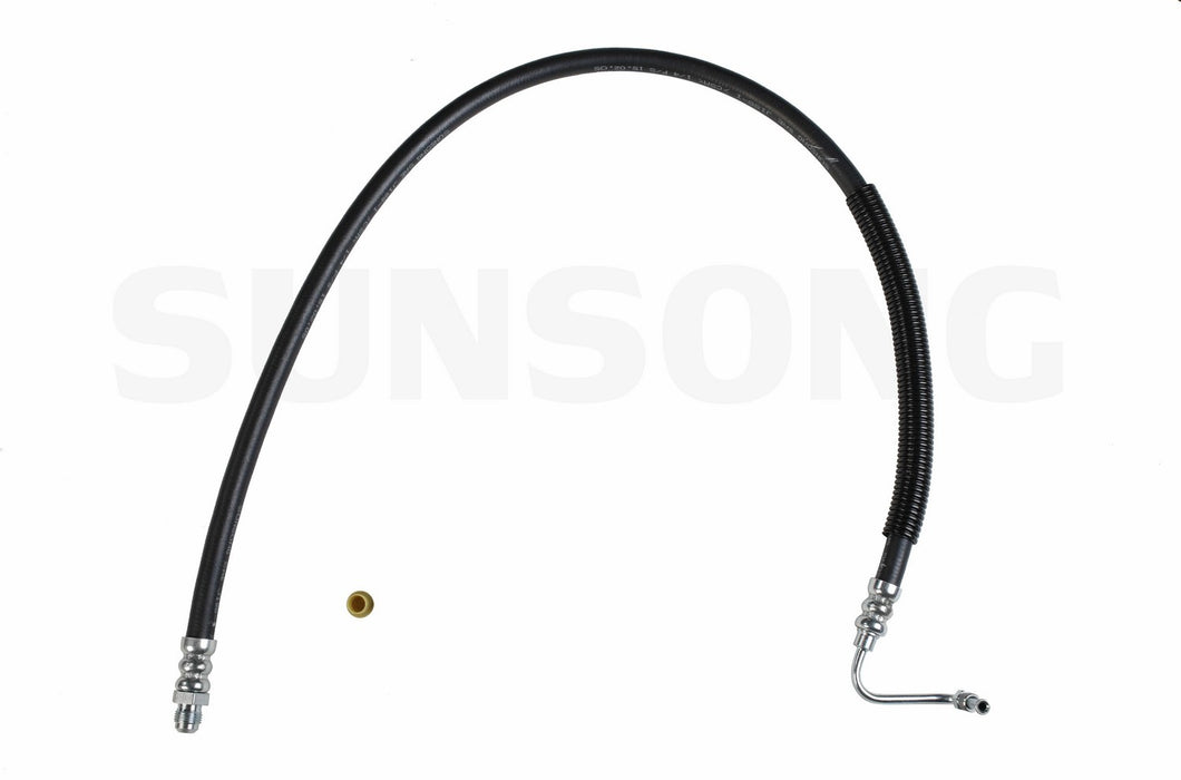 Sunsong 3401747 Power Steering Pressure Line Hose Assembly - Control Valve End