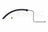 Sunsong 3401778 Power Steering Return Line Hose Assembly - From Gear