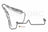 Sunsong 3401845 Power Steering Pressure Line Hose Assembly - Pump To Gear