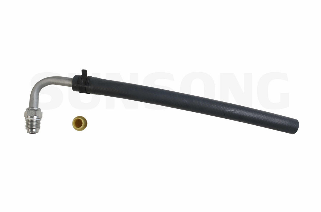 Sunsong 3401910 Power Steering Return Line Hose Assembly - Gear To Cooler
