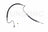 Sunsong 3401991 Power Steering Pressure Line Hose Assembly