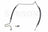 Sunsong 3402094 Power Steering Pressure Line Hose Assembly