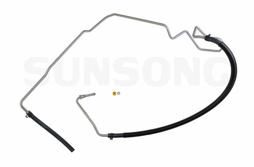 Sunsong 3402237 Power Steering Return Line Hose Assembly - From Gear
