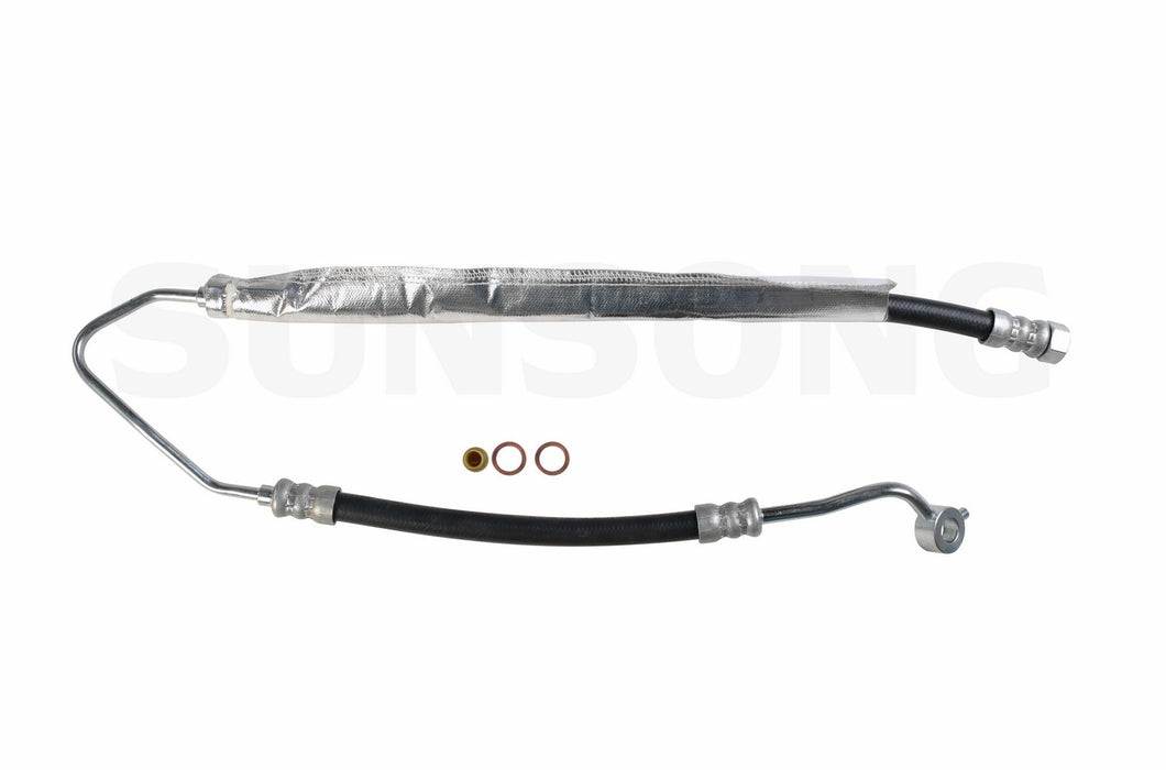 Sunsong 3402340 Power Steering Pressure Line Hose Assembly - From Pump