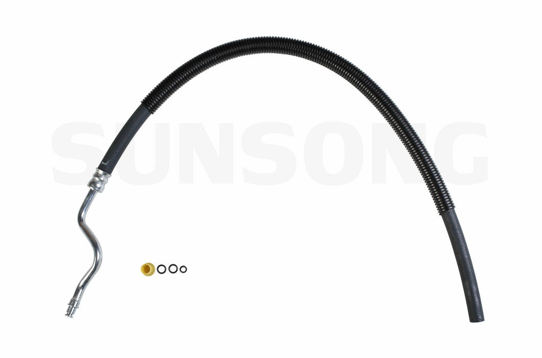 Sunsong 3402375 Power Steering Return Line Hose Assembly - Gear To Cooler