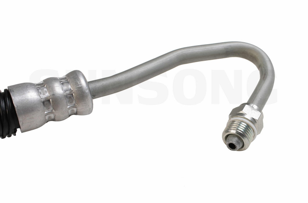 Sunsong 3402406 Power Steering Pressure Line Hose Assembly - Hydroboost To Gear