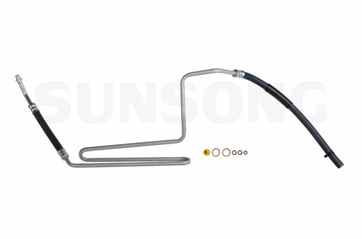 Sunsong 3402479 Power Steering Return Line Hose Assembly - Gear To Reservoir