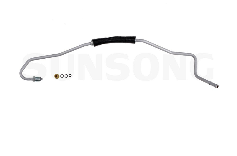 Sunsong 3402509 Power Steering Return Line Hose Assembly - From Gear
