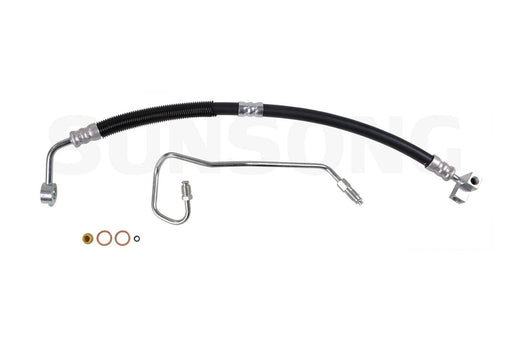 Sunsong 3402529 Power Steering Pressure Line Hose Assembly - Pump To Rack