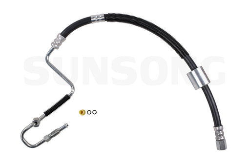 Sunsong 3402792 Power Steering Pressure Line Hose Assembly - Pump To Hydroboost