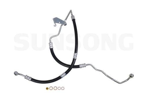 Sunsong 3403298 Power Steering Pressure Line Hose Assembly