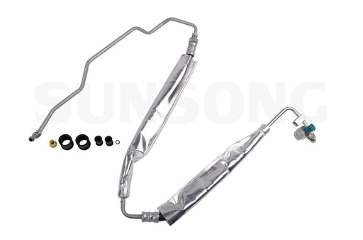 Sunsong 3403601 Power Steering Pressure Line Hose Assembly