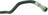 Sunsong 3403654 Power Steering Return Line Hose Assembly - Cooler To Reservoir