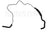 Sunsong 3403678 Power Steering Return Line Hose Assembly