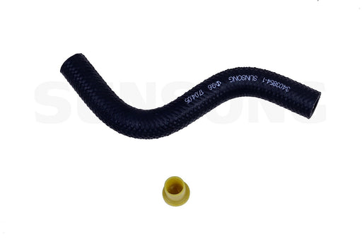 Sunsong 3403854 Power Steering Return Line Hose Assembly - Pipe To Pipe