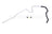 Sunsong 3404142 Power Steering Return Line Hose Assembly - Pipe To Cooler