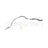 Sunsong 3404234 Power Steering Return Line Hose Assembly - Intermediate Pipe