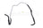 Sunsong 3404261 Power Steering Return Line Hose Assembly - Gear To Pipe