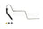 Sunsong 3404462 Power Steering Return Line Hose Assembly - Gear To Cooler